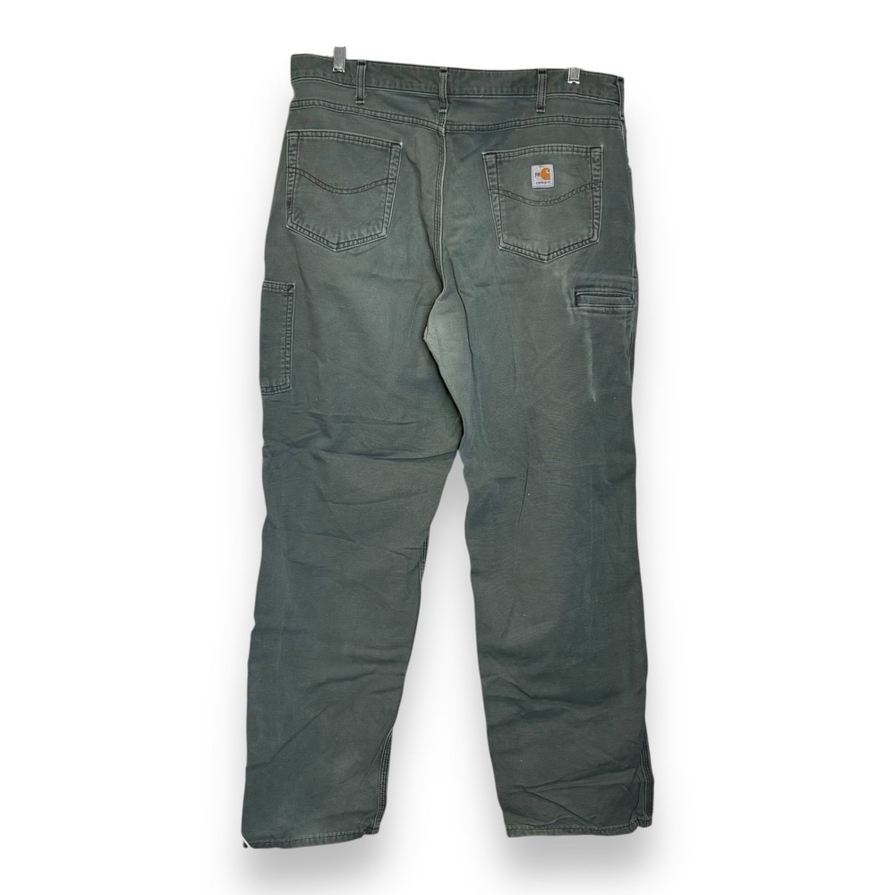 Carhartt Men's Original Dungaree Fit Carpenter Pants Size 38x34 Flame Resistant - Picture 2 of 8